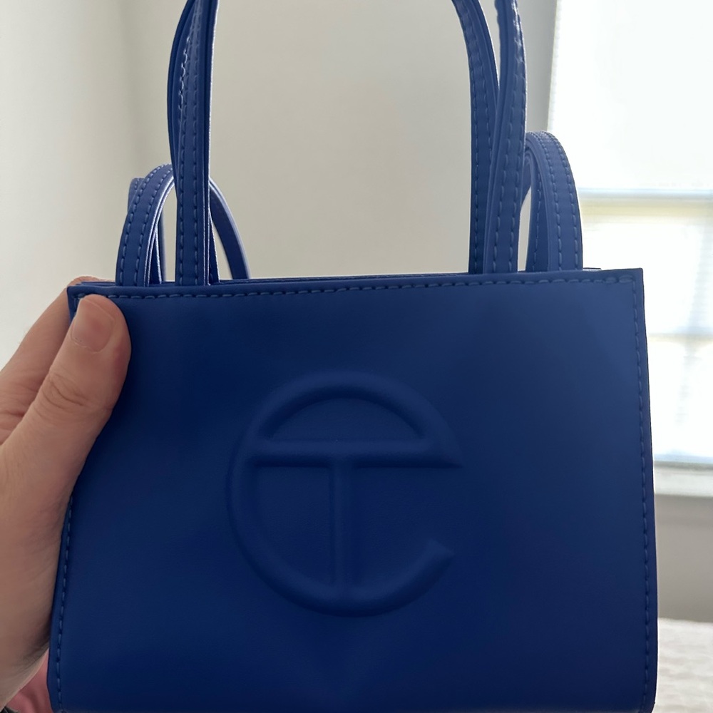 Telfar Blue Small Shopping Bag - Painter’s Tape